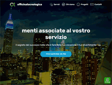 Tablet Screenshot of officinatecnologica.com